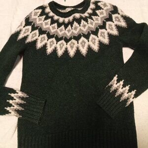 LL Bean wool sweater